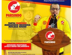 PARSINDO, PARTAI ANTI KORUPSl BENTUK SATGAS PENGAWAS KKN DANA DESA DISETIAP DESA SERTA BERI ADVOKASI DAN HUKUM GRATIS
