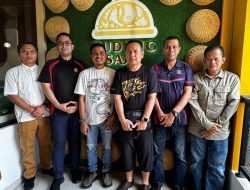 Suasana Ceria Saat Silaturahmi Liaison Officer Royal Malaysia Police, Royal Navy Dan Airfoce Malaysia Dengan Kasat AKP Dr Raja
