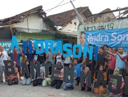 Relawan Jokowi Bergerak Bersama Prabowo Deklarasi Dukung Andra Soni Gubernur Banten di Pemukiman Warga