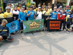 Komunitas gowees Sepeda Mengajak Peduli Lingkungan Kelurahan Malaka Jaya Kecamatan Duren Sawit