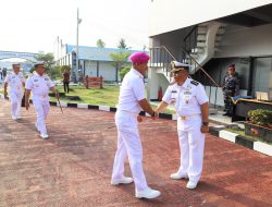 Danlantamal I Terima Kunjungan Kerja Dankodiklatal