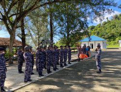 Tingkatkan Ketangkasan Prajurit, Pangkalan TNI AL Simeulue Laksanakan Renang Militer