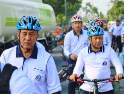 Danlantamal I Laksanakan Gowes dan Mancing Bersama Dankodiklatal