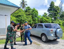 Kunjungan Kerja Danlanal Simeulue Ke Posal Kampung Aie