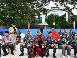 *Sambut Kedatangan KRI Dewa Ruci Beserta Laskar Rempah, Danlanal Sabang Sampaikan Kota Sabang Pernah Berjaya Akan Rempah*