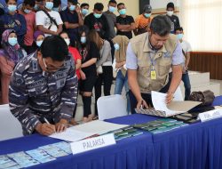 F1QR Lanal Dumai Kembali Berhasil Amankan Pekerja Migran Indonesia (PMI) Non Prosedural