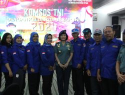 Komandan Beserta Personel Lanal Bandung Hadiri Komunikasi Sosial TNI Dengan KBT TA. 2024