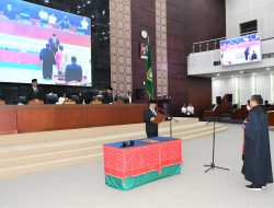 Wadan Lantamal I Hadiri Sidang Paripurna Pelantikan Anggota DPRD Sumut