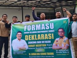 FORMASU AKSI DUKUNG BOBBY JADI GUBSU DAN DOLI JADI KETUM GOLKAR