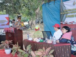 Kompolnas Memantau Inovasi Kepolisian Perbatasan di Mapolsek Tasifeto Barat, NTT