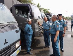 Lantamal I Gelar Apel Kesiapan Kendaraan Dinas Operasional