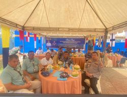 Lanal Bintan Ikuti Panen Raya Ketahanan Pangan dan Bakti Sosial TNI AL Secara Serentak