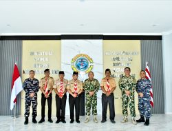 Danlantamal I Terima Kunjungan Ketua Kwartir Daerah Gerakan Pramuka Sumatera Utara