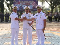 Danlantamal II Pimpin Serah Terima Jabatan Danlanal Bengkulu