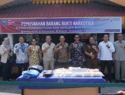 Lanal Dumai Kembali Dapat Penghargaan Atas Komitmennya Dalam Memberantas Peredaran Gelap Narkoba