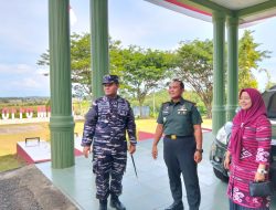 Kunjungan Courtesy Call Danlanal Simeulue Ke Kodim 0110/Aceh Barat Daya