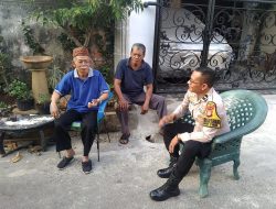 Bhabinkamtibmas Kelurahan Cempaka Putih Timur Sambangi Ketua RW 04