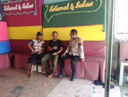 Bhabinkamtibmas Cempaka Putih Timur Berikan Imbauan Kamtibmas