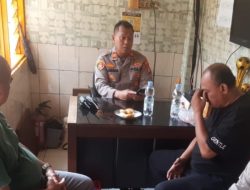 Kapolsek Senen Sambang Tokoh Masyarakat di Pos RW 03 Kenari