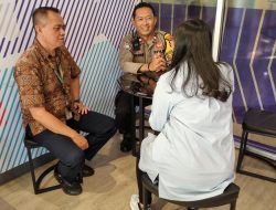 Bhabinkamtibmas Kelurahan Karet Tengsin Sambangi Mall City Walk