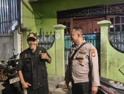 Patroli Dialogis Aiptu Eko Parwanto selaku Panit III Patroli Polsek Johar Baru sambang warga
