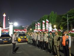 Ipda Sutarman Pimpin Apel Cipta Kondisi Tiga Pilar di Taman Pandang Istana