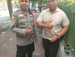 Patroli 1051 Polsek Metro Tanah Abang Patroli Siang Hari Dan Sambangi Keamanan West Mall Grand Indonesia