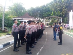 Pengamanan Arak-Arakan Atlet Olimpiade Paris 2024 Di Kemenpora RI