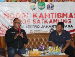 Ngopi Kamtibmas di Kebon Bawang, Kapolres Jakut: Perhatikan Tumbuh Kembang Anak!