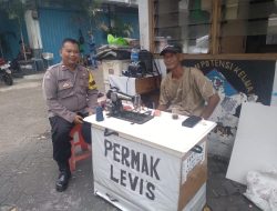 Aipda Purwanto Patroli Wilayah Cegah Gangguan Keamanan di Cibunar