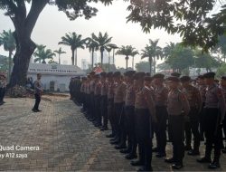 Pengamanan Pidato Kenegaraan Presiden RI Gedung DPR RI Di Pintu Depan DPR RI