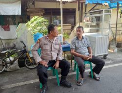 Patroli Dialogis Panit III Patroli Polsek Johar Sambang Ke Pengurus RW 07
