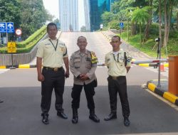 Jaga Keamanan Perkantoran, Aiptu Amirullah Sambangi Kantor Kementerian BUMN