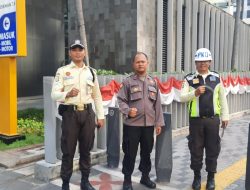 Patroli Pagi Hari Polsek Metro Tanah Abang Dan Berikan Imbauan Kepada Security Gedung Sudirman 78
