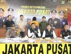 Polres Metro Jakarta Pusat Ungkap Kasus Pencurian dengan Pemberatan