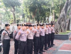 Rutin Apel Pengamanan Dan Antisipasi Unjuk Rasa Di Gedung DPR RI