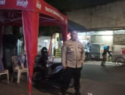 Kapolsubsektor Cut Mutia Aiptu Ali Imran Berikan Imbauan Warga Nongkrong Jembatan Kali Pasir