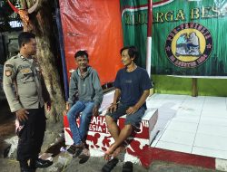 Patroli Wilayah Briptu Yoga Anggota Patroli  Berikan Imbauan Warga