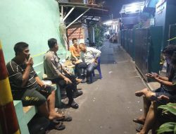 Sambang Tokoh Masyarakat dan Karang Taruna Aiptu Baktiar Emri Berikan Imbauan Kamtibmas