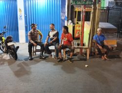 Patroli Dialogis Bhabinkamtibmas Kelurahan Kampung Rawa Berikan Imbau Kepada Warga