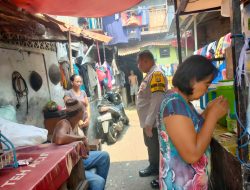 Cooling System Kamtibmas, Bhabinkamtibmas Sambangi Warga