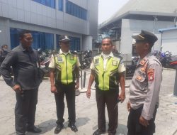 Kanit Sabhara Patroli Dialogis Ke Kantor PT Taspen