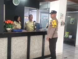 Sambang Dialogis Bhabinkamtibmas Johar Baru Sampaikan Imbauan kepada Security PNRI