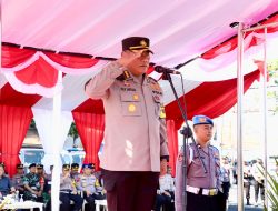 Untuk diketahui, dalam Gelaran Apel Pasukan tersebut melibatkan 276 personel yang meliputi dari Polri, TNI dan stage holder lainnya