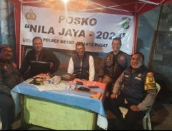 Posko Nila Jaya 2024, Pemantauan Jembatan Perbatasan Kali Pasir Dengan Kwitang Senen