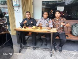 Jaga Keamanan Perkantoran, Aipda Susaanto Sambang Ruko Batu Tulis