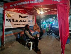 Patroli Kerawanan Aksi Tawuran Warga Jembatan Perbatasan Menteng dan Senen