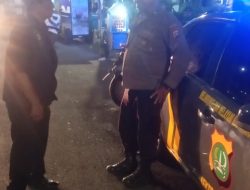 Patroli Dini Hari 1051 Samapta Polsek Metro Tanah Abang Strong Point Di Jembatan Tinggi