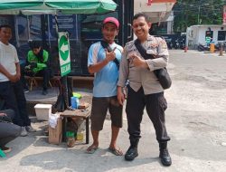Patko 1042 Polsek Metro Menteng Aipda H. Adhy Sambang dan Patroli Dialogis