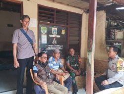 Bhabinkamtibmas Rawasari Bersama Babinsa Sambangi Pedagang Pasar